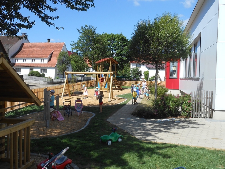 Außenspielbereich Kindergarten Nordhausen