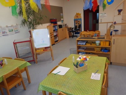 Atelier des katholischen Kindergartens Zipplingen