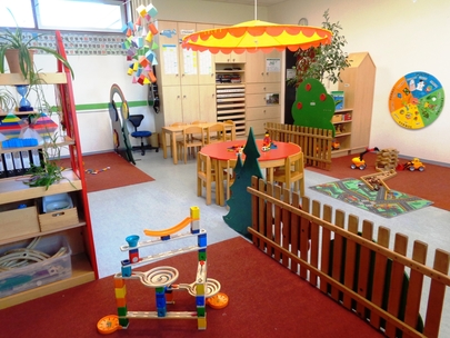 Konstruktionsraum des katholischen Kindergartens Zipplingen