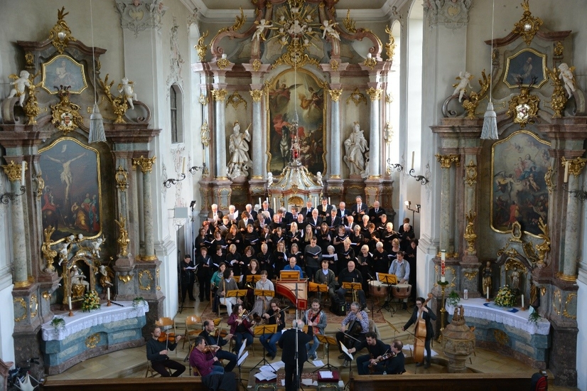 Konzert in der Barockkirche St. Martin in Zipplingen (14. April 2018)